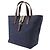 Borsa Tote Burberry in denim - vista 2