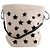 Autre Marque Borsa a mano Saint Laurent in tessuto bianco