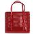 Alaïa Sac porté épaule Mina rouge