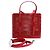 Alaïa Sac porté épaule Mina rouge - vue 6