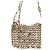 Paco Rabanne Mini sac Nano 1969 doré - vue 2
