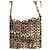 Paco Rabanne Mini sac Nano 1969 doré - vue 3