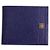 Carteira Givenchy de couro azul marinho