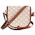 Céline Borsa a tracolla Folco toile triomphe écru - vista 3