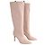 Botas Gianvito Rossi em couro bege - vista 3