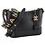 CHANEL - Borsa a tracolla Gabrielle mini Chanel in pelle embossed coccodrillo nero - vista 2
