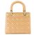 DIOR - Bolso de mano Lady Dior Medium en piel cannage charol amarillo - vista 3