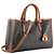 Céline CELINE - Borsa Celine Cabas Horizontal in tela rivestita Triomphe marrone - vista 2