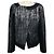 Versace Steel Grey / Black Metallic Jacquard Jacket