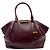 Michael Kors Collection Borsa Satchel Lexi Large in pelle bordeaux