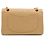 Timeless Chanel Vintage Classic Double Flap Small Schultertasche aus gestepptem Lammleder Beige - Ansicht 2