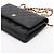 Timeless Chanel WOC em couro Caviar acolchoado com aba Crossbody Black - vista 3