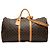 Borsa da viaggio Louis Vuitton Monogram Keepall Bandouliere 60 Marrone