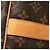 Borsa da viaggio Louis Vuitton Monogram Keepall Bandouliere 60 Marrone - vista 5