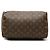 Borsa Boston Louis Vuitton Monogram Speedy 30 Marrone - vista 3