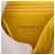 Borsa a tracolla Chanel Mini Square Classic Chevron in pelle d'agnello gialla con patta singola - vista 5