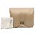 Borsa a catena Goya Puffer in pelle di agnello lucida beige LOEWE - vista 7