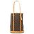 Louis Vuitton Monogram Bucket GM Marron
