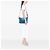 Borsa Satchel Gucci Guccissima Sukey Blu - vista 7
