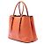 Borsa Prada Medium Saffiano Cuir con Doppio Manico Arancione - vista 2