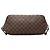 Borsa Tote Louis Vuitton Damier Ebene Neverfull MM marrone - vista 3