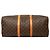 Sac de voyage Louis Vuitton Monogram Keepall 50 Marron - vue 3