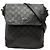 Borsa a tracolla Gucci Guccissima nera