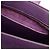 Autre Marque Borsa Cabas Satchel Monogram in pelle Baby Saint Laurent Viola - vista 5