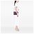 Autre Marque Borsa Cabas Satchel Monogram in pelle Baby Saint Laurent Viola - vista 9