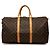 Sac de voyage Louis Vuitton Monogram Keepall Bandouliere 50 Marron