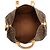 Sac de voyage Louis Vuitton Monogram Keepall Bandouliere 50 Marron - vue 4