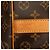 Sac de voyage Louis Vuitton Monogram Keepall Bandouliere 50 Marron - vue 5