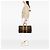 Sac de voyage Louis Vuitton Monogram Keepall Bandouliere 50 Marron - vue 9