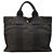Bolso Tote Hermès Herline PM de lona gris