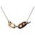 Collana con pendente Maillon in corno di bufalo e placcato palladio argentato Hermès - vista 2