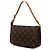 Bolsa de Ombro Louis Vuitton Monogram Pochette Accessoires Castanha - vista 2