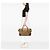 Borsa da viaggio Gucci GG Canvas Web beige - vista 6