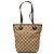 Gucci GG Canvas Eclipse Tote Beige