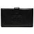 Chanel CC Caviar Bifold French Long Wallet schwarz