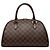 Borsa a mano Louis Vuitton Damier Ebene Ribera MM Marrone