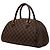 Borsa a mano Louis Vuitton Damier Ebene Ribera MM Marrone - vista 2
