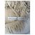 Massimo Dutti Colete de malha texturizada creme - vista 10