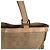 Borsa Tote Gucci Abbey in tela GG beige e oro - vista 13