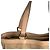 Borsa Tote Gucci Abbey in tela GG beige e oro - vista 18