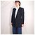Genny Black Wool Double-Breasted Tuxedo Jacket - view 6