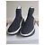 Balmain B-Bold High-Top Sneaker aus Mesh - Schwarz/Weiß - Ansicht 3