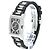 Bulgari Relógio Automático Bvlgari Rettangolo Steel Rubber RT45S - vista 2