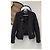 Versace Sport Leder-Steppjacke Schwarz - Ansicht 2