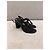 Christian Dior D-Sand Sandali con tacco in pelle nera - vista 3