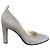 Andrea Pfister Graue Wildleder-Pumps